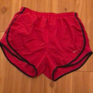 Polka dot Nike shorts